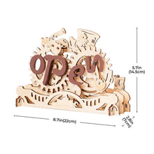 Cargar imagen en el visor de la galería, Puzzle 3D Cartel Abierto/Cerrado