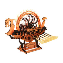 Cargar imagen en el visor de la galería, Puzzle 3D Barco Vikingo con Dragón