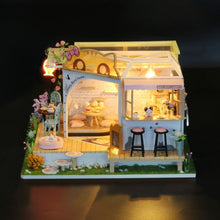 Cargar imagen en el visor de la galería, Casa Miniatura Jardín del Café del Gato