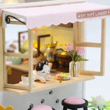 Cargar imagen en el visor de la galería, Casa Miniatura Jardín del Café del Gato