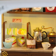 Cargar imagen en el visor de la galería, Casa Miniatura Jardín del Café del Gato
