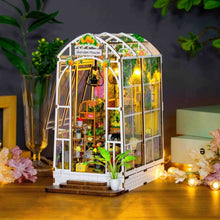 Cargar imagen en el visor de la galería, Book nook - Invernadero y Flores