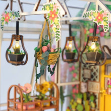 Cargar imagen en el visor de la galería, Book nook - Invernadero y Flores