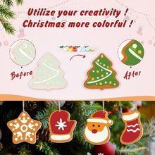 Cargar imagen en el visor de la galería, Decoraciones de Navidad Pintura por Números - Kit Media de Santa Claus
