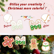 Cargar imagen en el visor de la galería, Decoraciones de Navidad Pintura por Números - Kit Letras XMAS