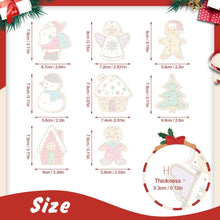Cargar imagen en el visor de la galería, Decoraciones de Navidad Pintura por Números - Kit Santa Claus y Muñeco de Nieve