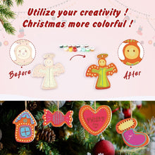 Cargar imagen en el visor de la galería, Decoraciones de Navidad Pintura por Números - Kit Corazón Alegre, Casa y Reno