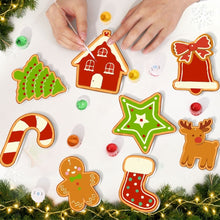Cargar imagen en el visor de la galería, Decoraciones de Navidad Pintura por Números - Kit Dulces de Menta