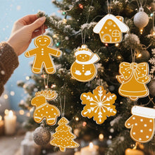 Cargar imagen en el visor de la galería, Decoraciones de Navidad Pintura por Números - Kit Galletas Navideñas