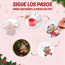 Cargar imagen en el visor de la galería, Decoraciones de Navidad Pintura por Números - Kit Desfile de Galletas de Papá Noel
