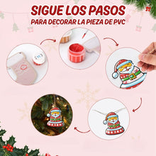 Cargar imagen en el visor de la galería, Decoraciones de Navidad Pintura por Números - Kit Corona de Bayas de Acebo