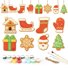 Cargar imagen en el visor de la galería, Decoraciones de Navidad Pintura por Números - Kit Iconos Alegres 1