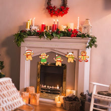 Cargar imagen en el visor de la galería, Decoraciones de Navidad Pintura por Números - Kit Amigos de Pan de Jengibre