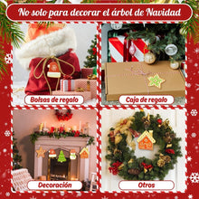 Cargar imagen en el visor de la galería, Decoraciones de Navidad Pintura por Números - Kit Pueblo Navideño