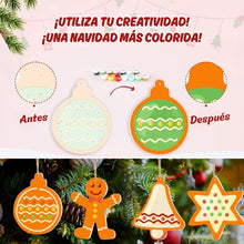 Cargar imagen en el visor de la galería, Decoraciones de Navidad Pintura por Números - Kit Pequeños Iconos Navideños 3