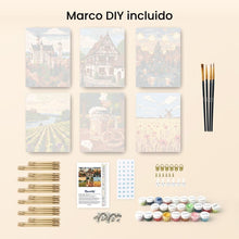 Cargar imagen en el visor de la galería, Mini Pintar por números 15x20cm (6 piezas) - Hola Alemania