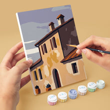 Cargar imagen en el visor de la galería, Mini Pintar por números 15x20cm (6 piezas) - Toscana Clásica