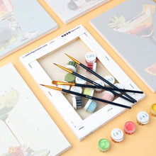 Cargar imagen en el visor de la galería, Mini Pintar por números 15x20cm (6 piezas) - Cócteles Vibrantes