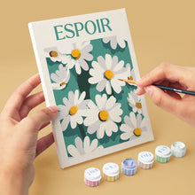 Cargar imagen en el visor de la galería, Mini Pintar por números 15x20cm (6 piezas) - Flores de Alegría