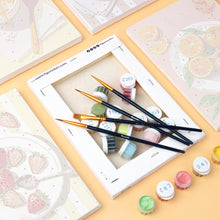 Cargar imagen en el visor de la galería, Mini Pintar por números 15x20cm (6 piezas) - Delicias de Verano