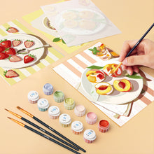 Cargar imagen en el visor de la galería, Mini Pintar por números 15x20cm (6 piezas) - Delicias de Verano