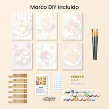 Cargar imagen en el visor de la galería, Mini Pintar por números 15x20cm (6 piezas) - Delicias de Verano