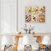 Cargar imagen en el visor de la galería, Mini Pintar por números 15x20cm (6 piezas) - Cafés del Mundo