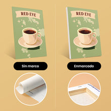 Cargar imagen en el visor de la galería, Mini Pintar por números 15x20cm (6 piezas) - Cafés del Mundo