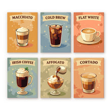 Cargar imagen en el visor de la galería, Mini Pintar por números 15x20cm (6 piezas) - Café de Especialidad Figured'Art