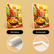 Cargar imagen en el visor de la galería, Mini Pintar por números 15x20cm (6 piezas) - España Vibrante