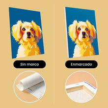 Cargar imagen en el visor de la galería, Mini Pintar por números 15x20cm (6 piezas) - Retratos Modernos de Perros 1