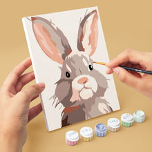 Cargar imagen en el visor de la galería, Mini Pintar por números 15x20cm (6 piezas) - Retratos de Fauna Salvaje 2