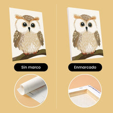 Cargar imagen en el visor de la galería, Mini Pintar por números 15x20cm (6 piezas) - Guardianes del Bosque