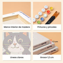 Cargar imagen en el visor de la galería, Mini Pintar por números 15x20cm (6 piezas) - Días Perfectos