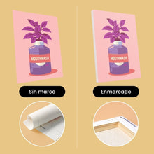 Cargar imagen en el visor de la galería, Mini Pintar por números 15x20cm (6 piezas) - Jardín en Frascos