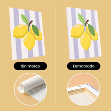 Cargar imagen en el visor de la galería, Mini Pintar por números 15x20cm (6 piezas) - Set de Frutas Soleadas