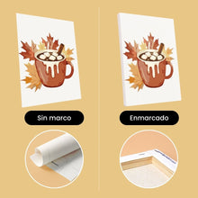 Cargar imagen en el visor de la galería, Mini Pintar por números 15x20cm (6 piezas) - Hygge de Otoño