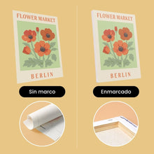 Cargar imagen en el visor de la galería, Mini Pintar por números 15x20cm (6 piezas) - Mercado de Flores 2