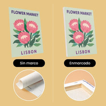 Cargar imagen en el visor de la galería, Mini Pintar por números 15x20cm (6 piezas) - Mercado de Flores 3