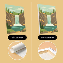 Cargar imagen en el visor de la galería, Mini Pintar por números 15x20cm (6 piezas) - Escape Natural