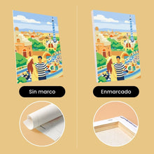 Cargar imagen en el visor de la galería, Mini Pintar por números 15x20cm (6 piezas) - Monumentos Europeos