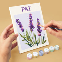 Cargar imagen en el visor de la galería, Mini Pintar por números 15x20cm (6 piezas) - Emociones en Flor 3