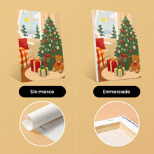 Cargar imagen en el visor de la galería, Mini Pintar por números 15x20cm (6 piezas) - Recuerdos de Navidad
