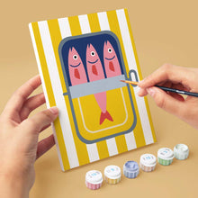 Cargar imagen en el visor de la galería, Mini Serie Pintar por números 15x20cm (6 piezas) - Despensa Pop Art