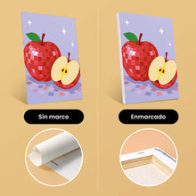 Cargar imagen en el visor de la galería, Mini Serie Pintar por números 15x20cm (6 piezas) - Colección Frutas Disco