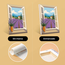 Cargar imagen en el visor de la galería, Mini Serie Pintar por números 15x20cm (6 piezas) - Vistas desde la Ventana