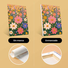 Cargar imagen en el visor de la galería, Mini Serie Pintar por números 15x20cm (6 piezas) - Pradera Soñada de Flores Silvestres