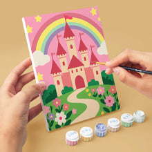 Cargar imagen en el visor de la galería, Mini Serie Pintar por números 15x20cm (6 piezas) - Casita de Cuento de Hadas