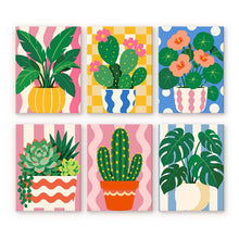 Cargar imagen en el visor de la galería, Mini Serie Pintar por números 15x20cm (6 piezas) - Plantas en Maceta Figured'Art