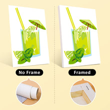 Cargar imagen en el visor de la galería, Mini Pintar por números 15x20cm (6 piezas) - Zumos de Frutas Frescas